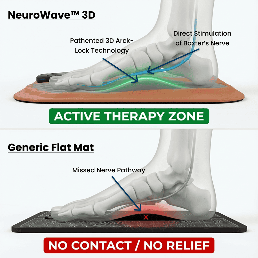 NeuroWave 3D Deep-Arch EMS Foot Massager