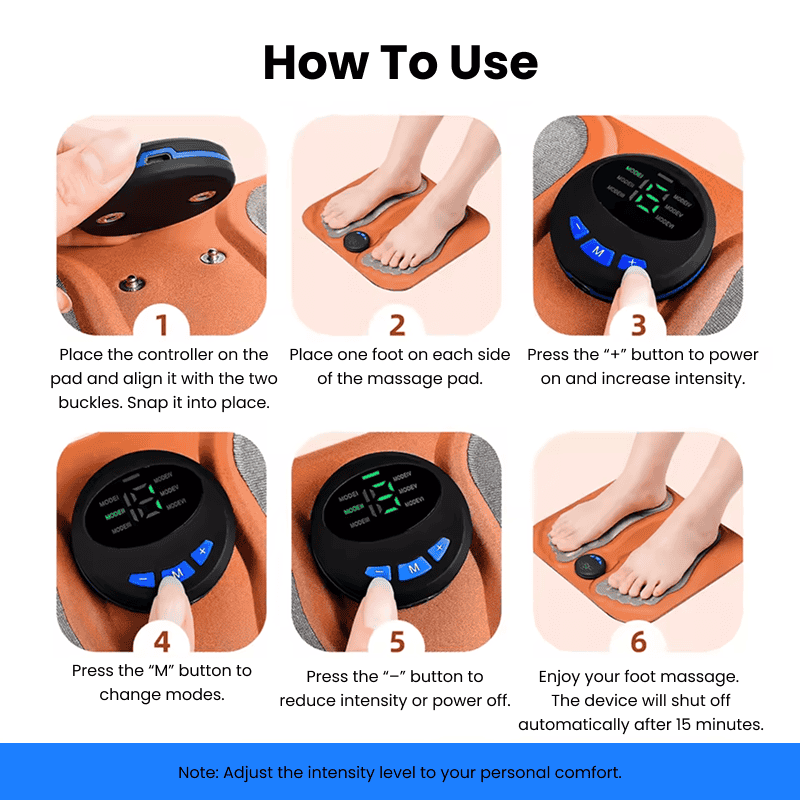 NeuroWave EMS Foot Massager